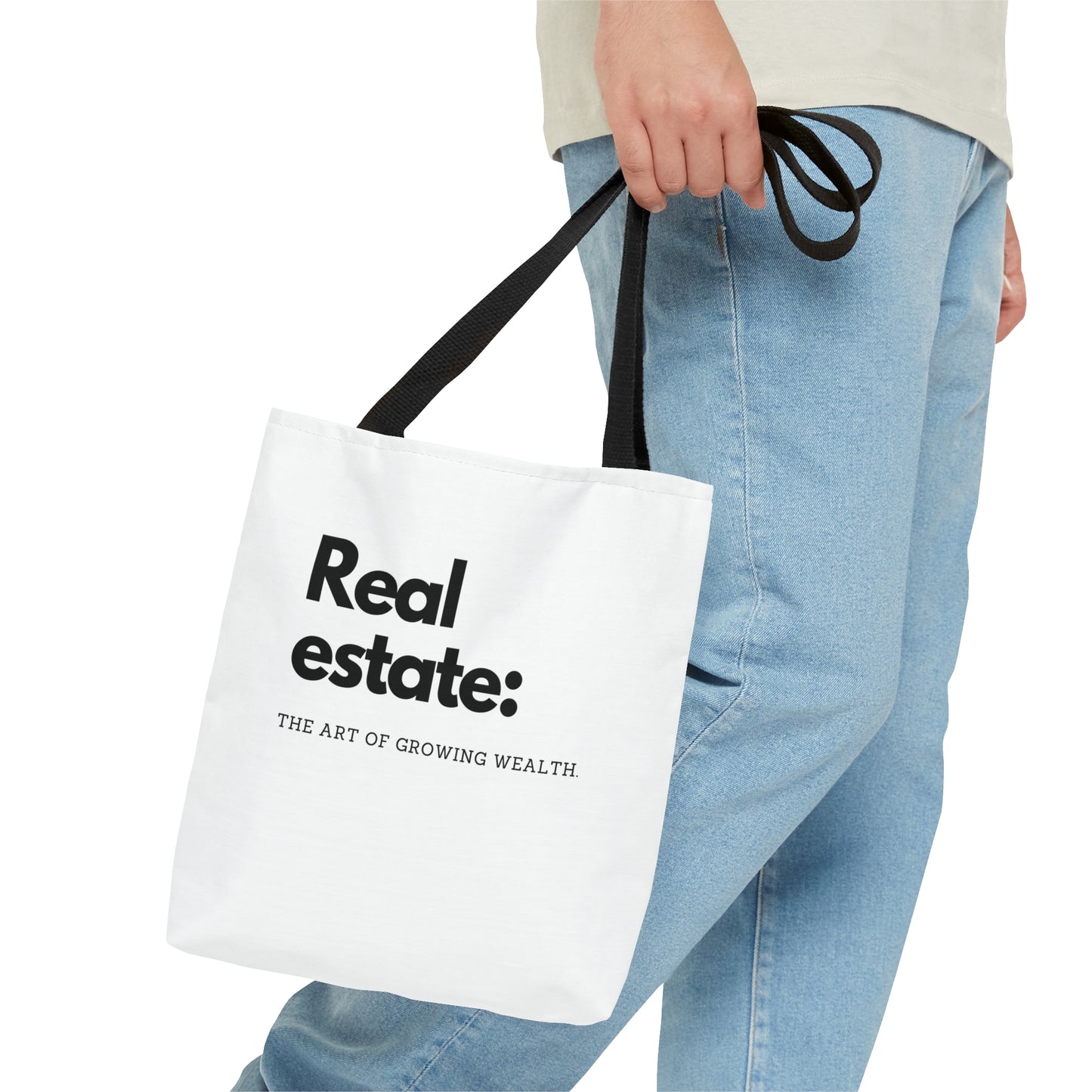 “Real estate: The art of growing wealth” Tote Bag